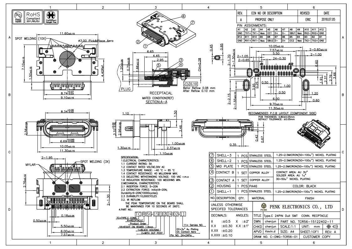 usb連接器